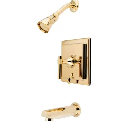 Kingston Brass 3-Hole Tub and Shower Faucet