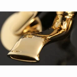 Kingston Brass 2-Hole Tub Wall Mount Clawfoot Tub Faucet with Hand Shower