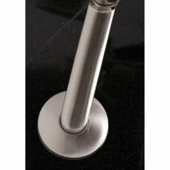 Kingston Brass 2-Hole Tub Wall Mount Clawfoot Tub Faucet with Hand Shower
