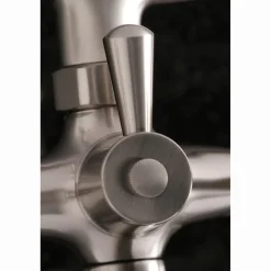 Kingston Brass 2-Hole Tub Wall Mount Clawfoot Tub Faucet with Hand Shower