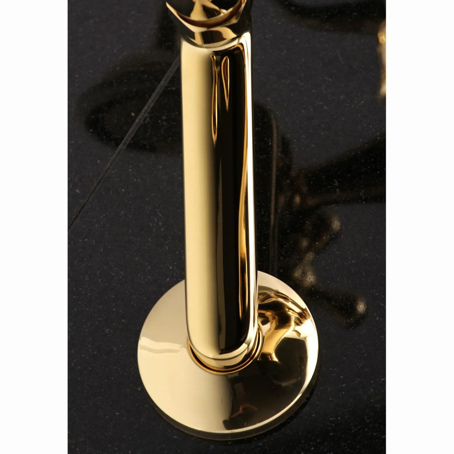 Kingston Brass 2-Hole Tub Wall Mount Clawfoot Tub Faucet with Hand Shower