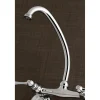 Kingston Brass 6-Inch Adjustable Center Wall Mount Laundry Faucet