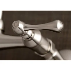 Kingston Brass 6-Inch Adjustable Center Wall Mount Laundry Faucet