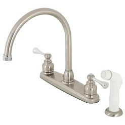 Kingston Brass 8-Inch Centerset 2-Handle Kitchen Faucet