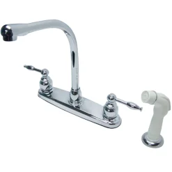 Kingston Brass 8-Inch Centerset Kitchen Faucet
