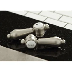 Kingston Brass 4-Inch Centerset Bathroom Faucet with Brass Pop-Up