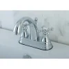Kingston Brass 4-Inch Centerset 3-Hole Bathroom Faucet