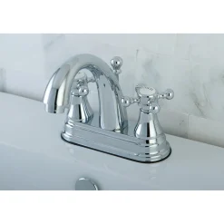 Kingston Brass 4-Inch Centerset 3-Hole Bathroom Faucet