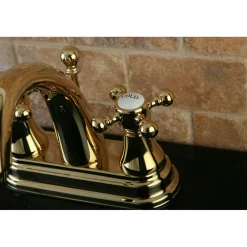 Kingston Brass 4-Inch Centerset 3-Hole Bathroom Faucet