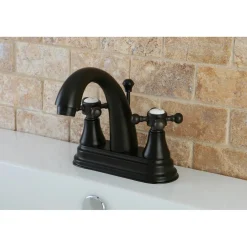 Kingston Brass 4-Inch Centerset 3-Hole Bathroom Faucet