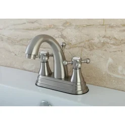 Kingston Brass 4-Inch Centerset 3-Hole Bathroom Faucet