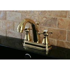 Kingston Brass 4-Inch Centerset 3-Hole Bathroom Faucet