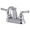 Kingston Brass 4-Inch Centerset Lever-Handle Bathroom Faucet