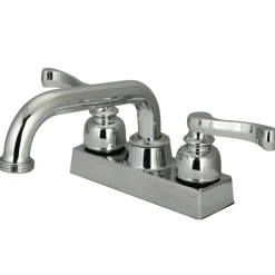 Kingston Brass 4-Inch Centerset Two-Handle Laundry Faucet