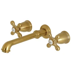 Kingston Brass 8-Inch Center Wall Mount Bathroom Faucet