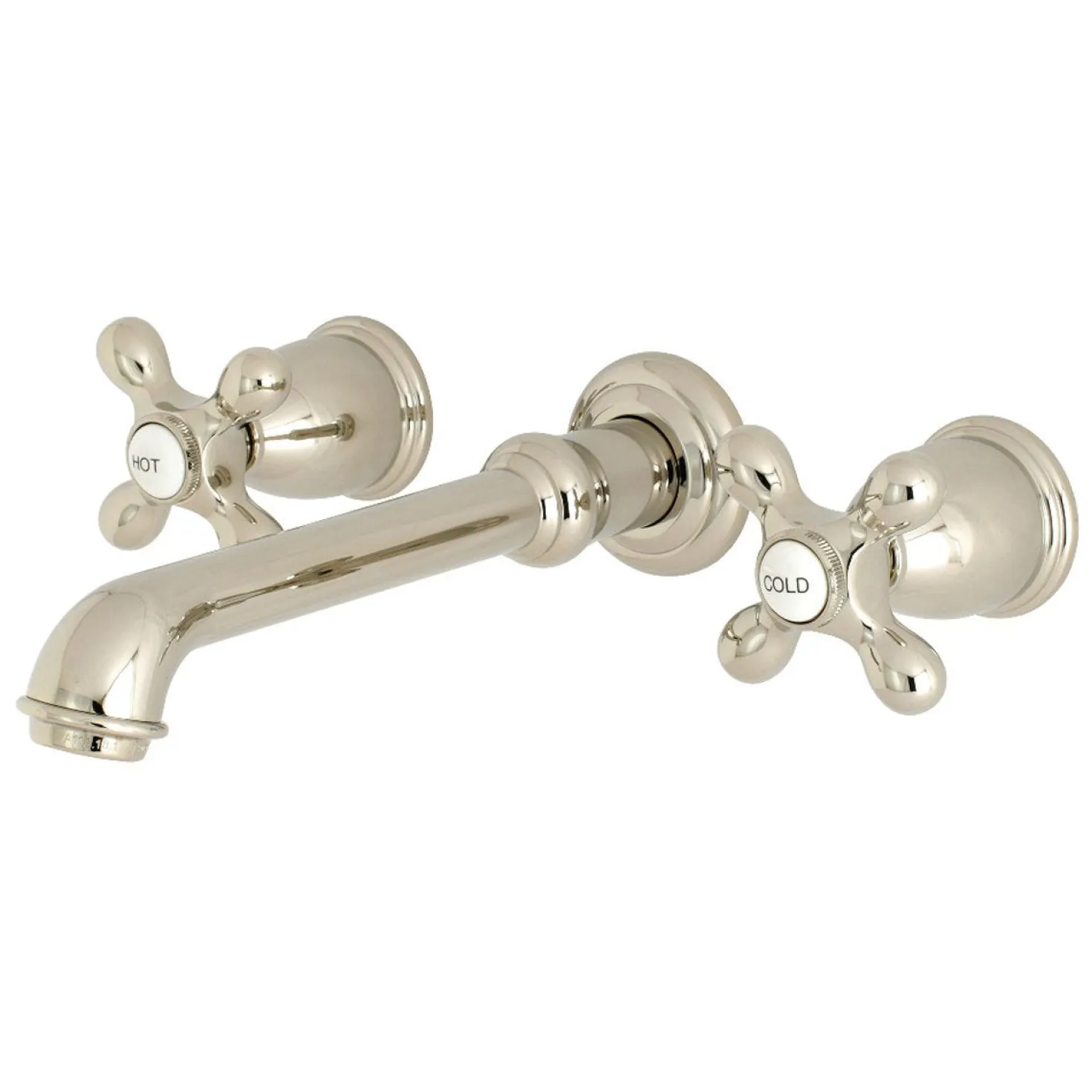 Kingston Brass 8-Inch Center Wall Mount Bathroom Faucet