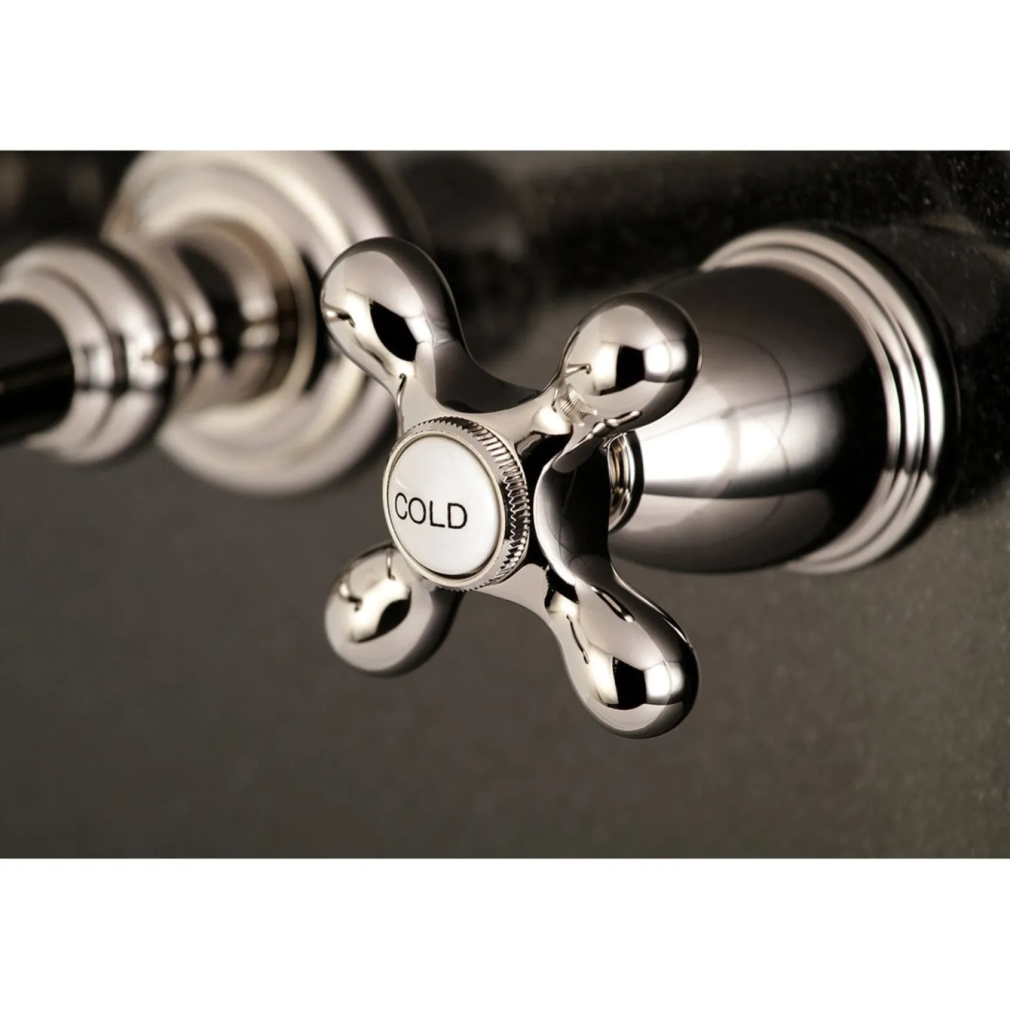 Kingston Brass 8-Inch Center Wall Mount Bathroom Faucet