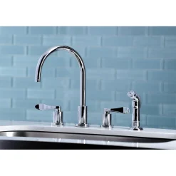 Kingston Brass 8-Inch to 16-Inch Widespread Kitchen Faucet
