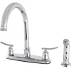 Kingston Brass Jamestown 8-Inch Centerset Kitchen Faucet