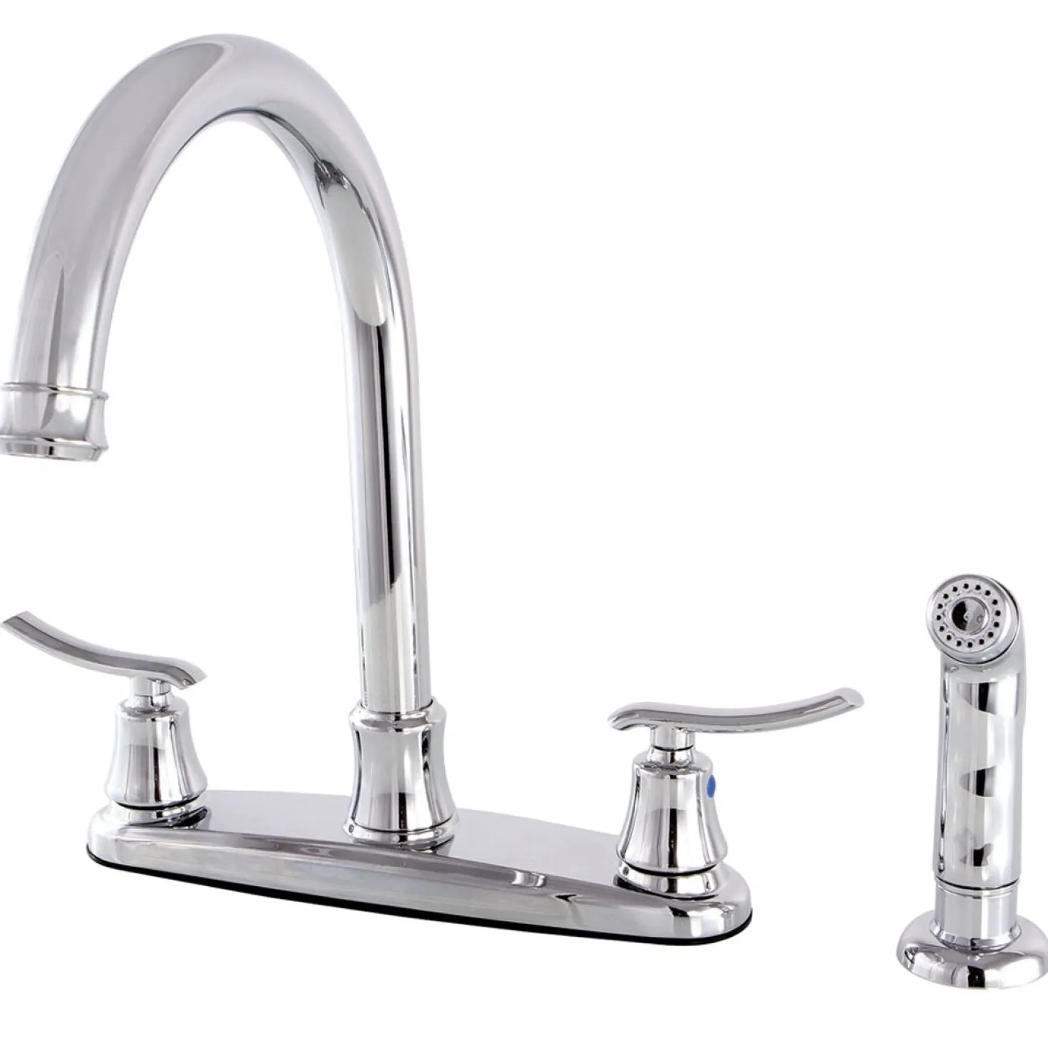 Kingston Brass Jamestown 8-Inch Centerset Kitchen Faucet