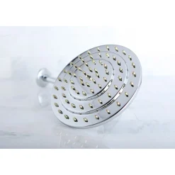 Kingston Brass K208A4CK Three-Tier Showerhead with Shower Arm in Polished Chrome/Polished Brass