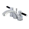 Kingston Brass Kaiser Deck Mount Mini-Widespread Bathroom Faucet