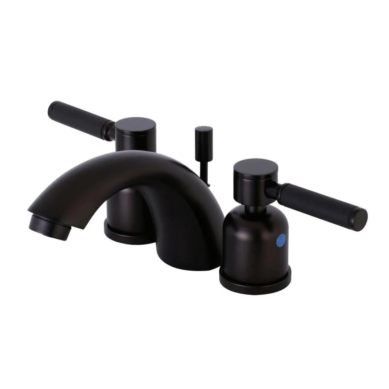 Kingston Brass Kaiser Deck Mount Mini-Widespread Bathroom Faucet