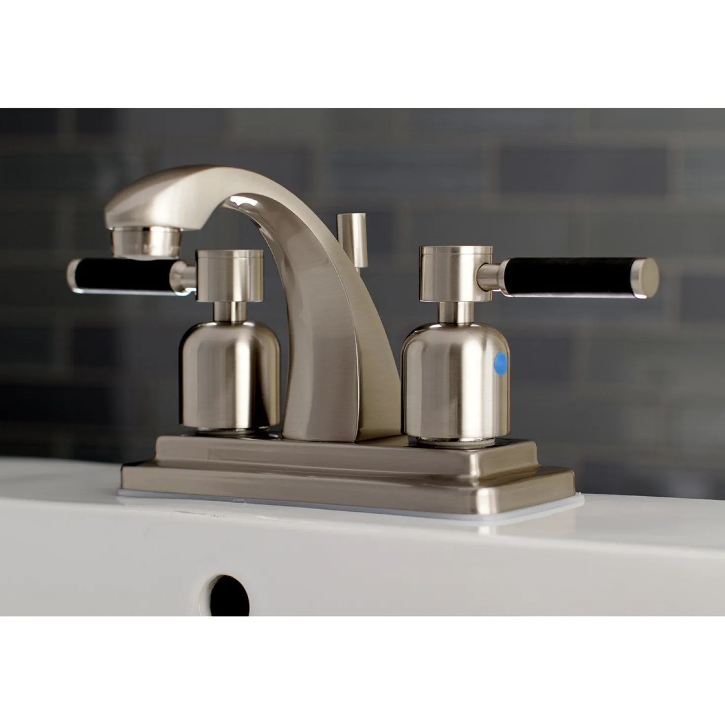 Kingston Brass Kaiser 2-Handle 4" Centerset Bathroom Faucet