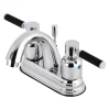Kingston Brass Kaiser 4-Inch Centerset Bathroom Faucet