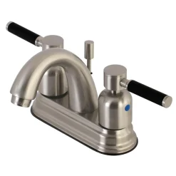 Kingston Brass Kaiser 4-Inch Centerset Bathroom Faucet