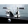 Kingston Brass Kaiser 4-Inch Centerset Deck Mount Bathroom Faucet