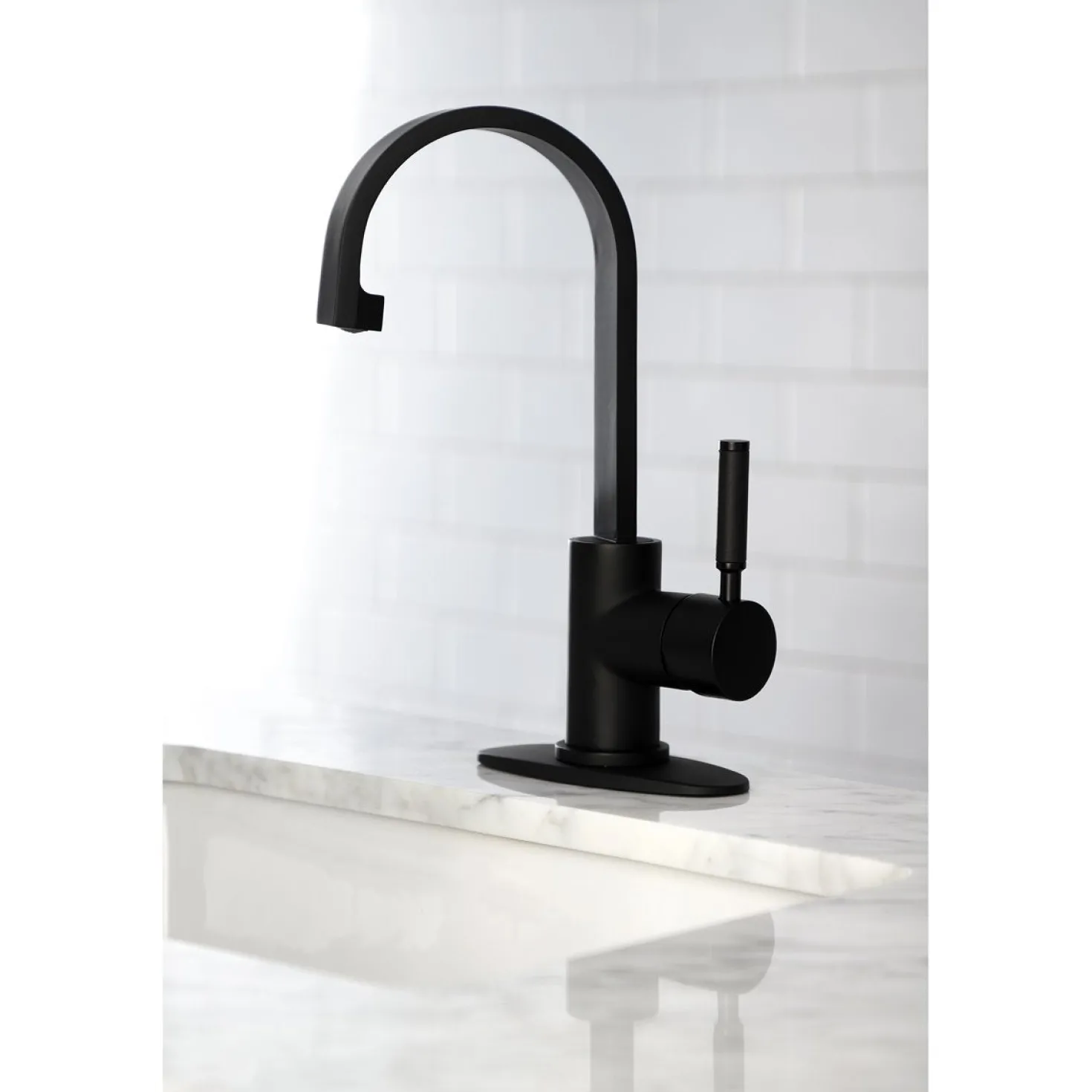 Kingston Brass Kaiser One-Handle 1-Hole Deck Mounted Bar Faucet
