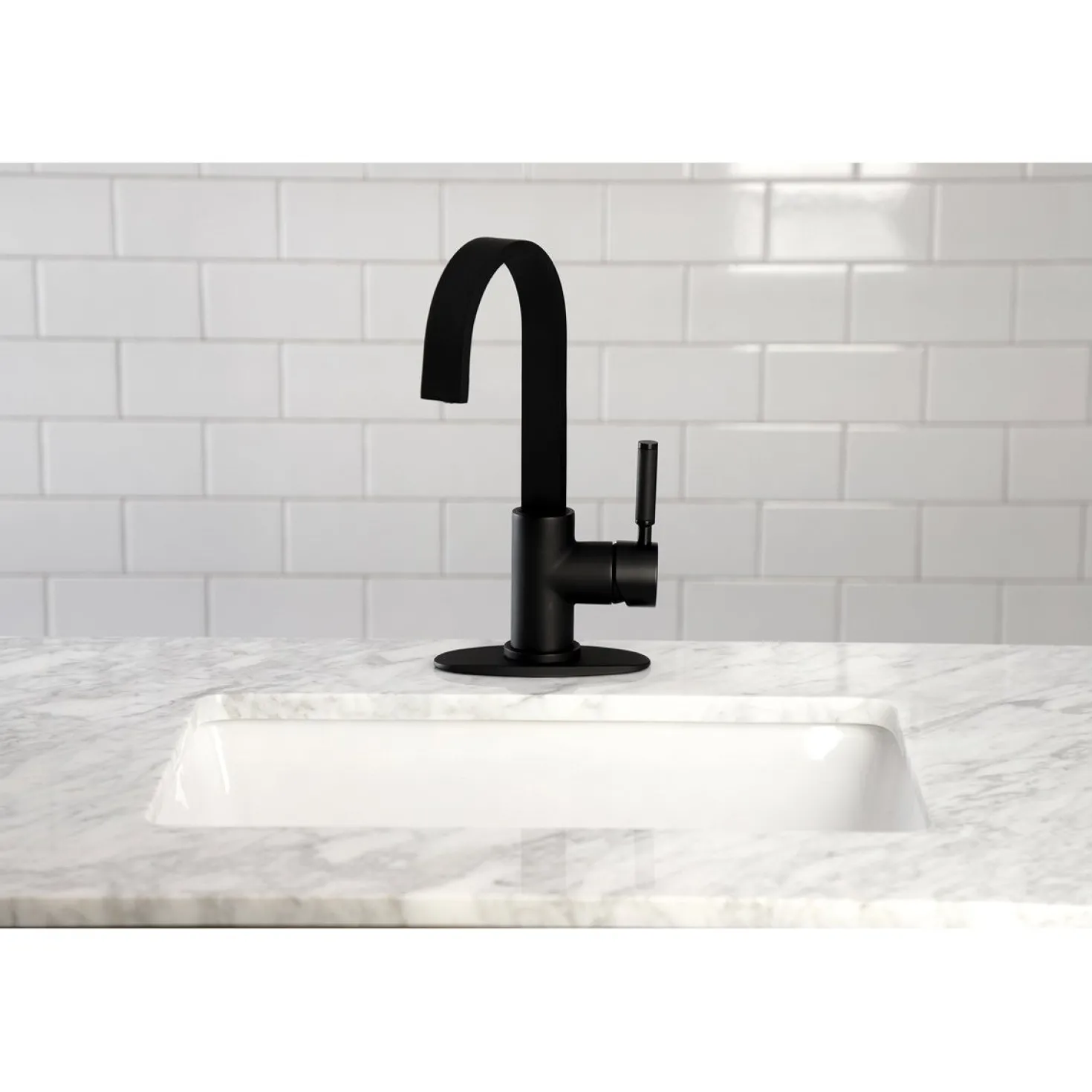 Kingston Brass Kaiser One-Handle 1-Hole Deck Mounted Bar Faucet