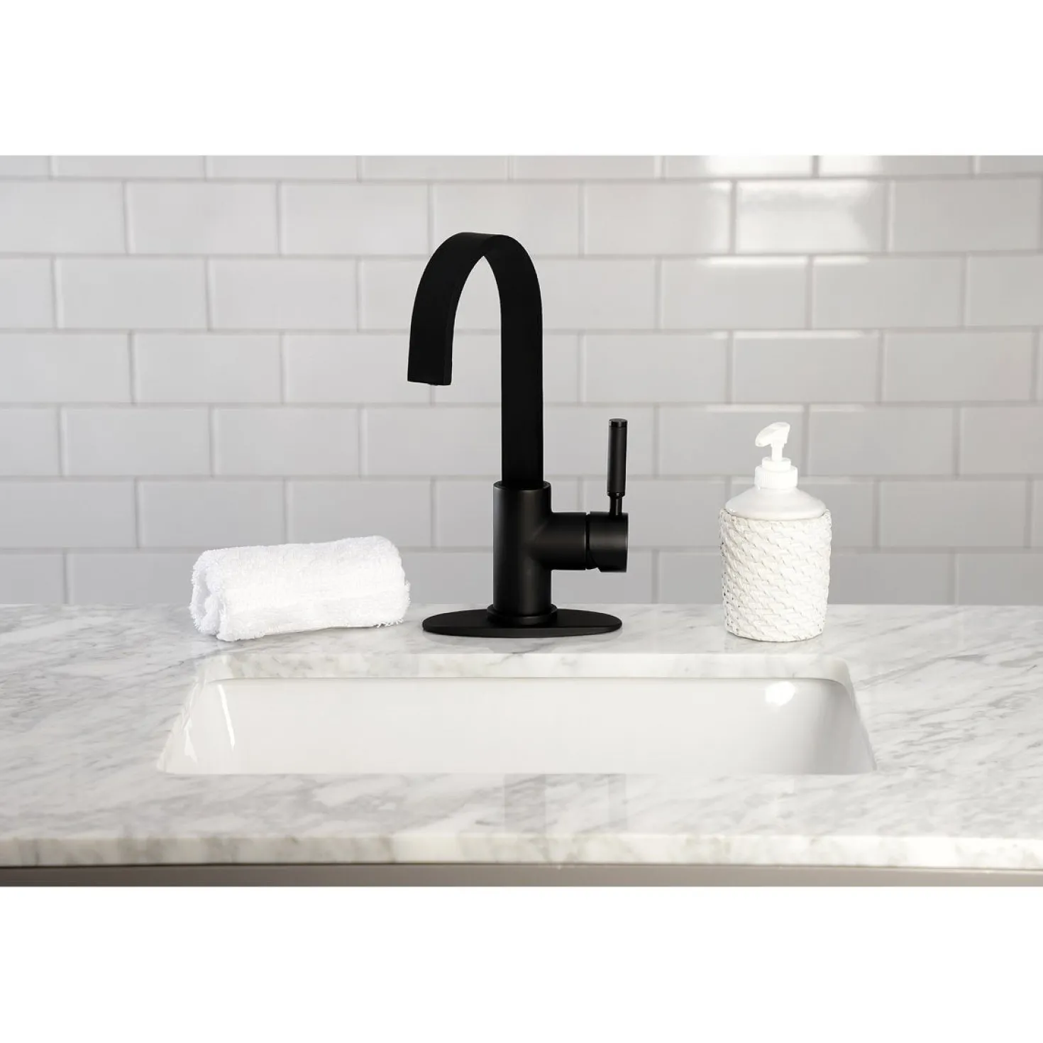 Kingston Brass Kaiser One-Handle 1-Hole Deck Mounted Bar Faucet