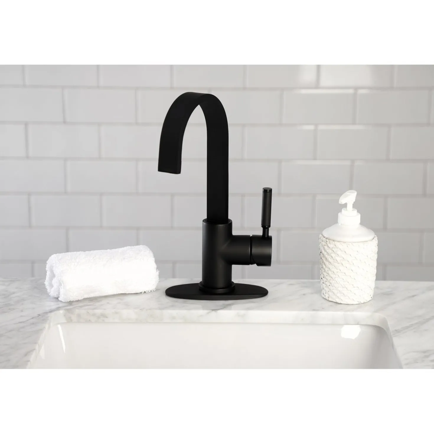 Kingston Brass Kaiser One-Handle 1-Hole Deck Mounted Bar Faucet