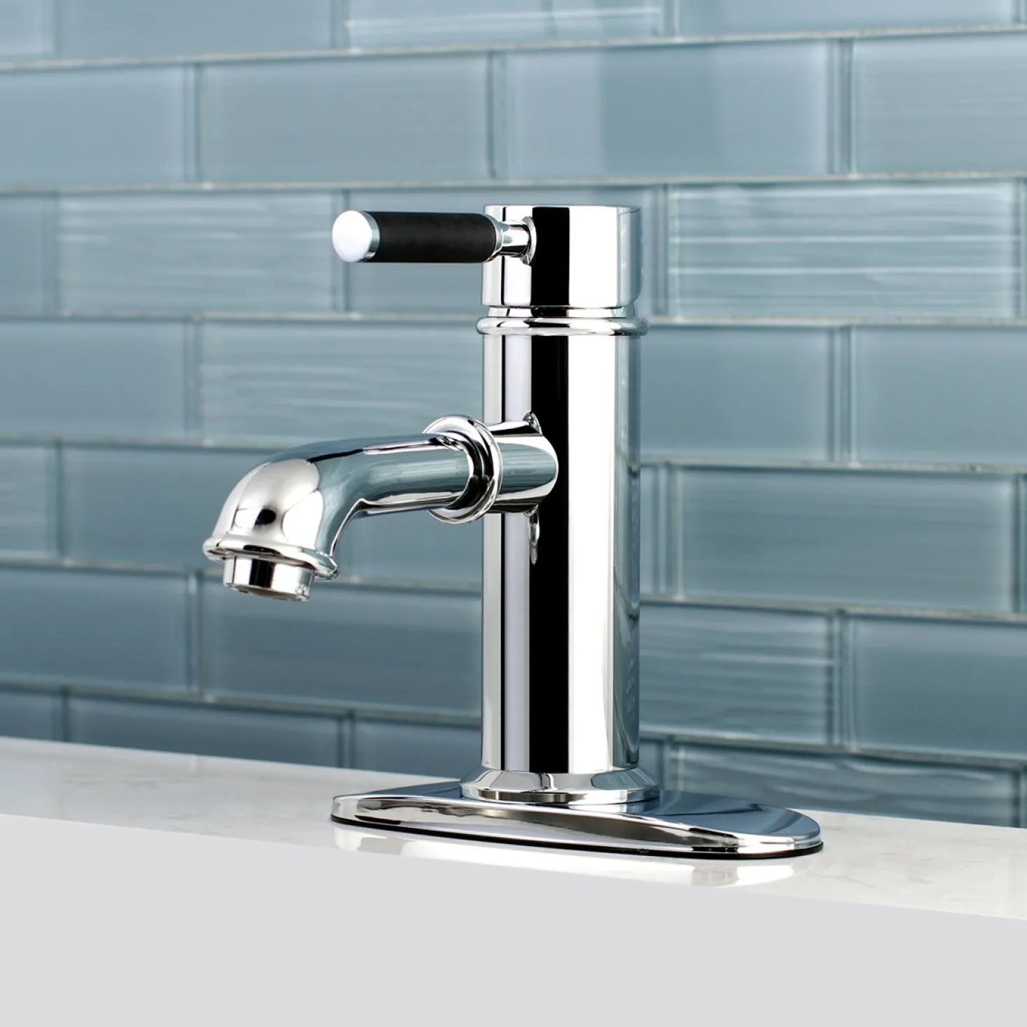 Kingston Brass Kaiser Single-Handle Bathroom Faucet