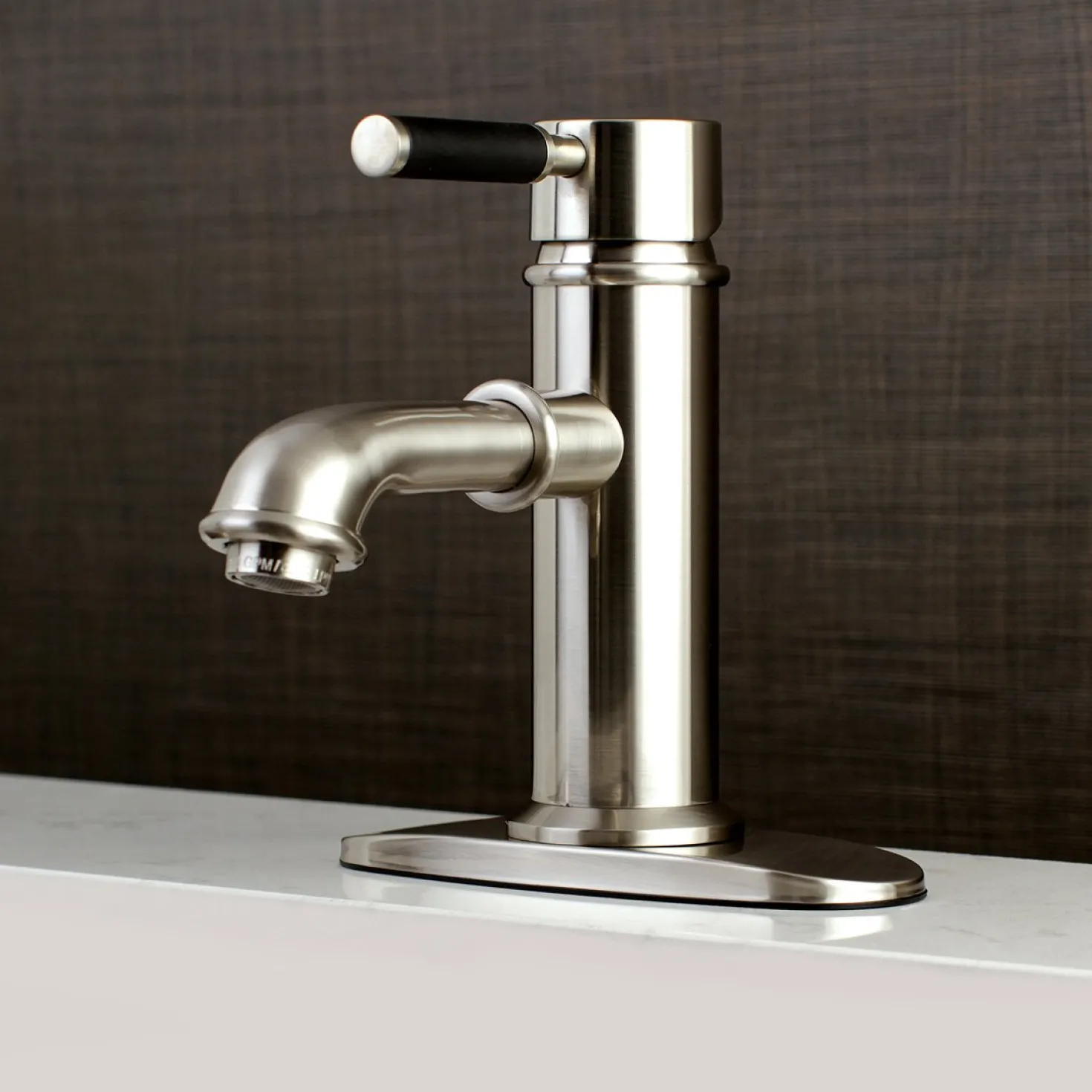 Kingston Brass Kaiser Single-Handle Bathroom Faucet
