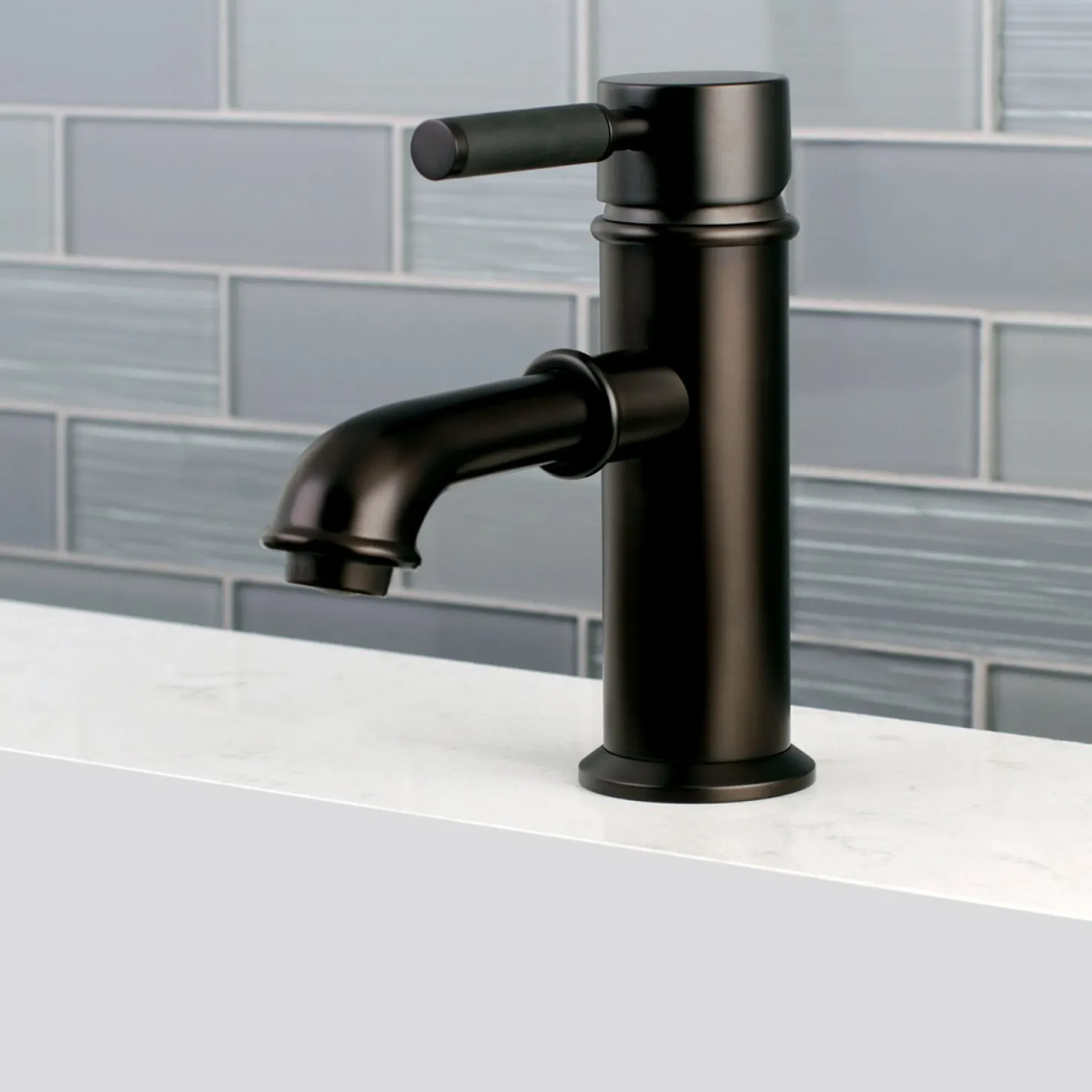 Kingston Brass Kaiser Single-Handle Bathroom Faucet