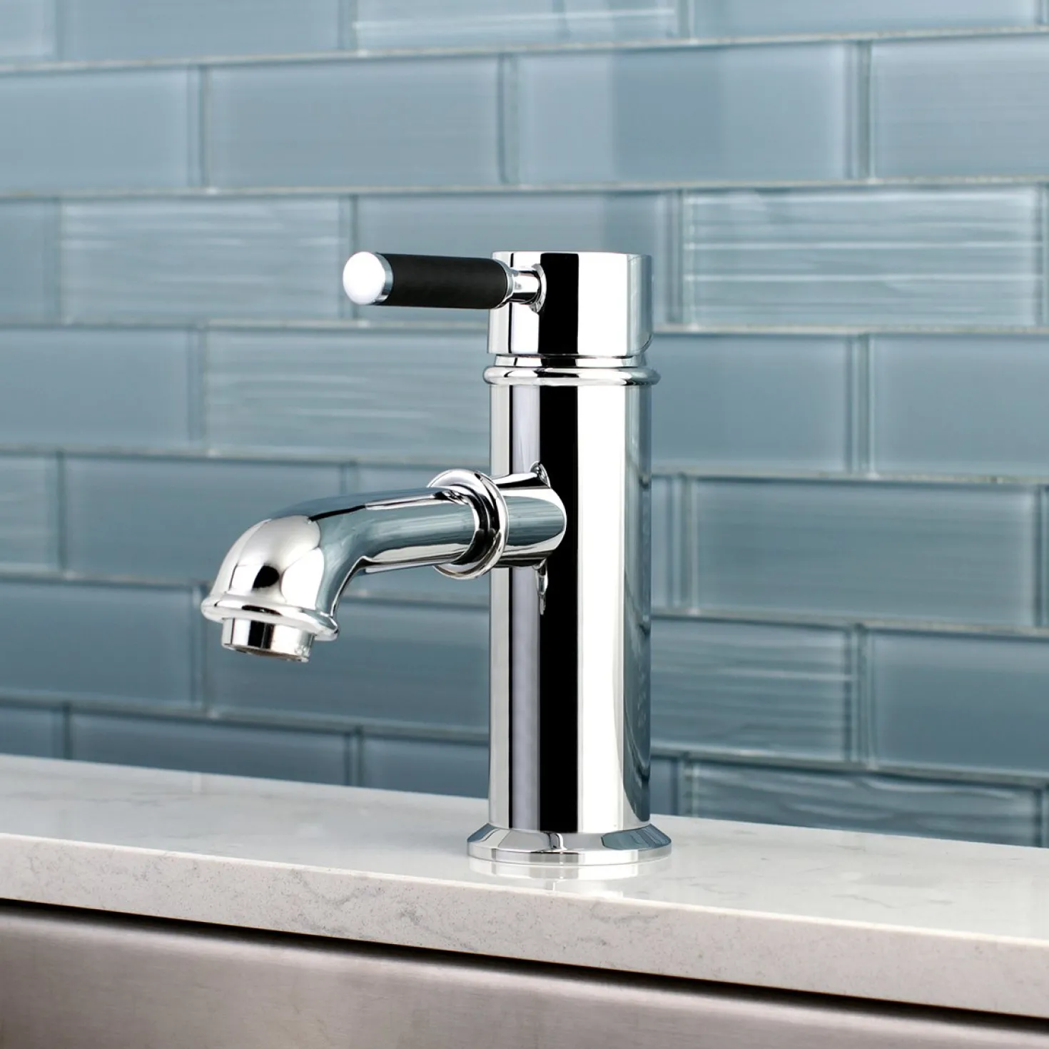 Kingston Brass Kaiser Single-Handle Bathroom Faucet