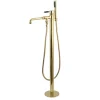 Kingston Brass Kaiser Single Handle Freestanding Tub Faucet with Hand Shower