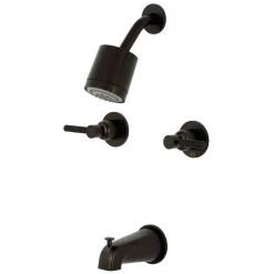 Kingston Brass Kaiser Two-Handle Tub and Shower Faucet