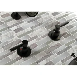 Kingston Brass Kaiser Two-Handle Tub and Shower Faucet