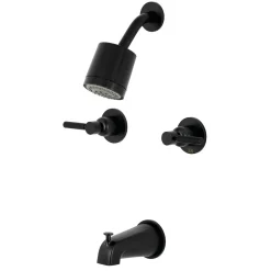 Kingston Brass Kaiser Two-Handle Tub and Shower Faucet