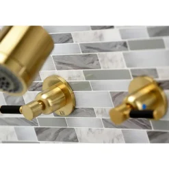 Kingston Brass Kaiser Two-Handle Tub and Shower Faucet