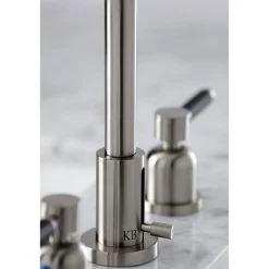 Kingston Brass Kaiser Widespread Bathroom Faucet with Brass Pop-Up