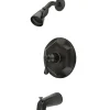 Kingston Brass KB4635BL Single Handle Tub and Shower Faucet