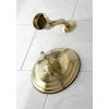 Kingston Brass KB2637BXTSO Metropolitan Shower Trim Only without Valve in Brushed Brass
