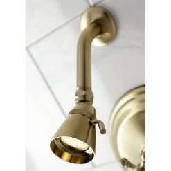 Kingston Brass KB2637BXTSO Metropolitan Shower Trim Only without Valve in Brushed Brass