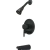 Kingston Brass KB86950DL Concord Single Handle Tub and Shower Faucet