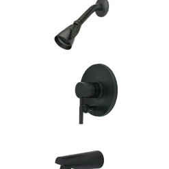 Kingston Brass KB86950DL Concord Single Handle Tub and Shower Faucet